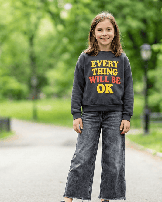 Greyish Black Fashion Denim for Girls – Modern Casual Style For Summer