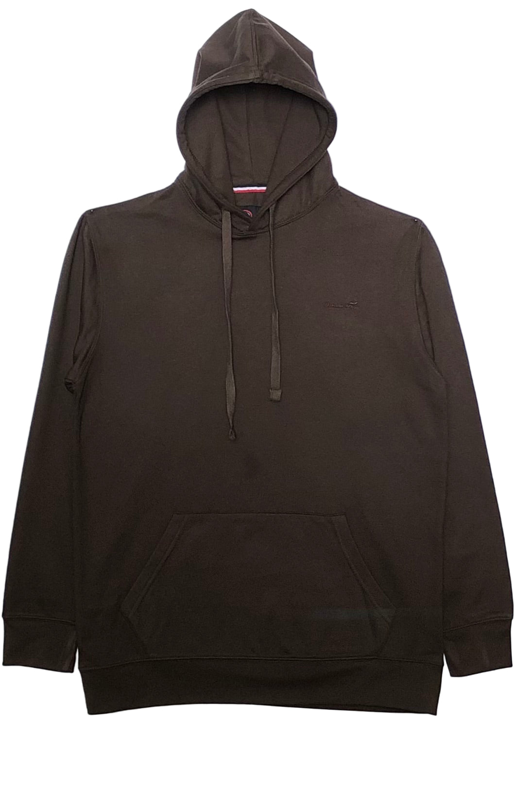 Brown hoodie on a white background