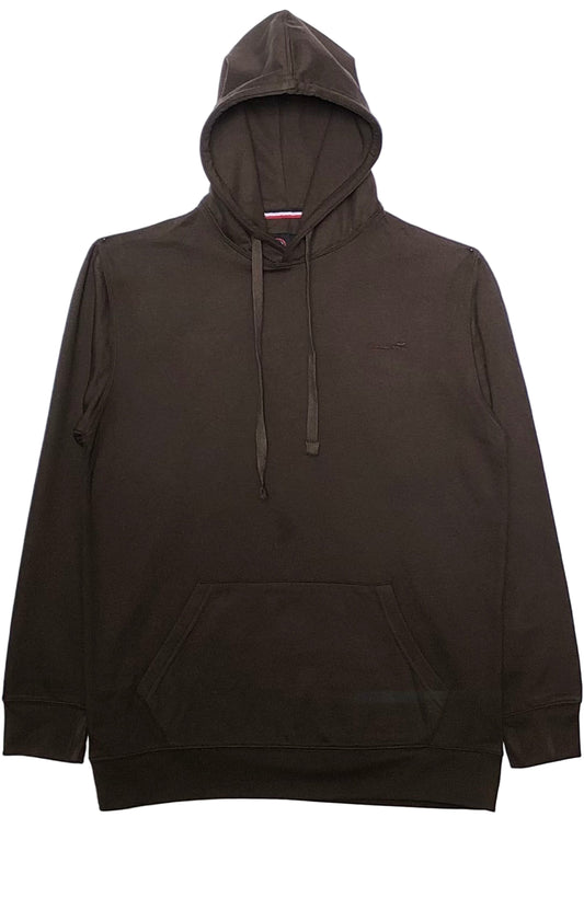 Brown hoodie on a white background