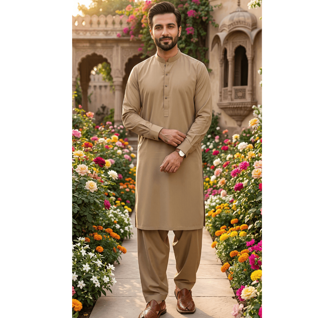 Men's Ban Kameez Shalwar – Luxury Wash & Wear