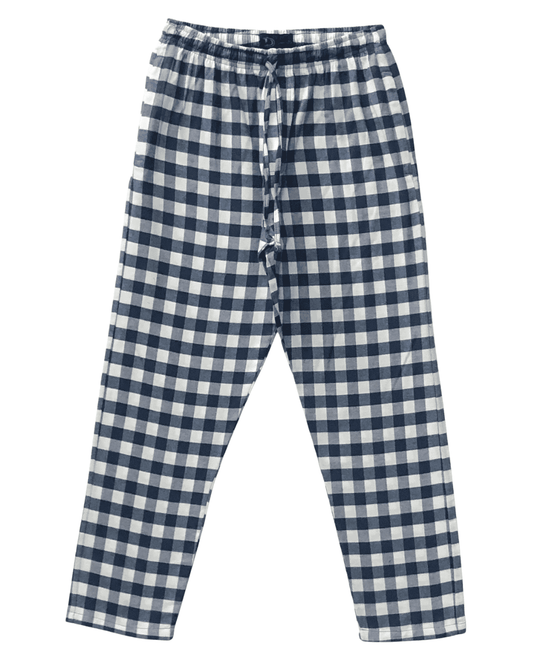 100% Cotton Yarn Dyed Unisex Night Wear Trouser Soft & Breathable Sleep Pants