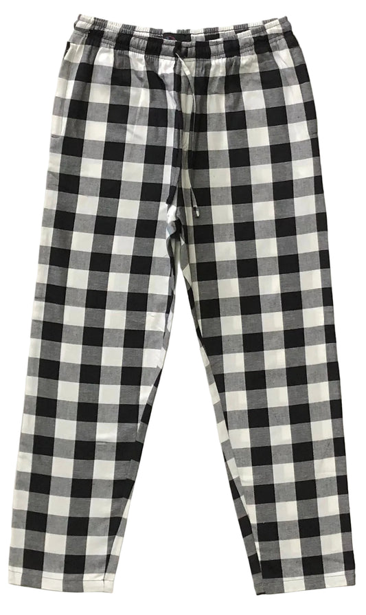 100% Cotton Yarn Dyed Unisex Night Wear Trouser Soft & Breathable Sleep Pants