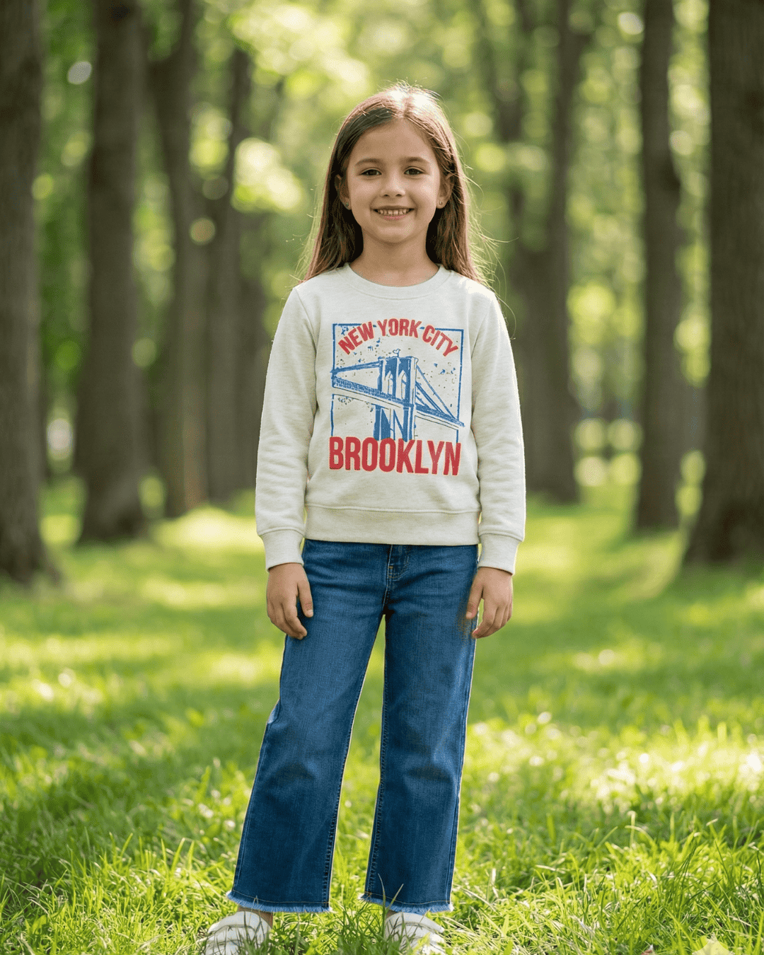 Girls Blue Indigo Denim – Timeless Style & Comfort Trendy Fit