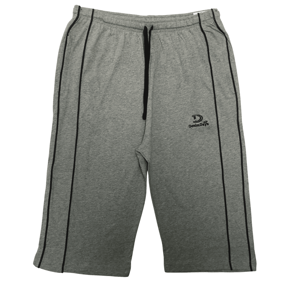 Men’s Summer Jersey 3 Quarter Shorts – Loose Fit, Soft & Stylish Everyday Wear