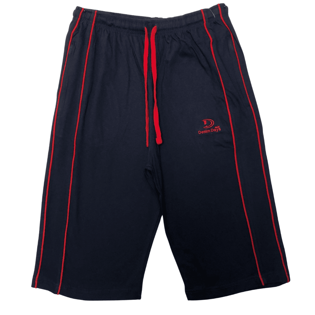 Men’s Summer Jersey 3 Quarter Shorts – Loose Fit, Soft & Stylish Everyday Wear