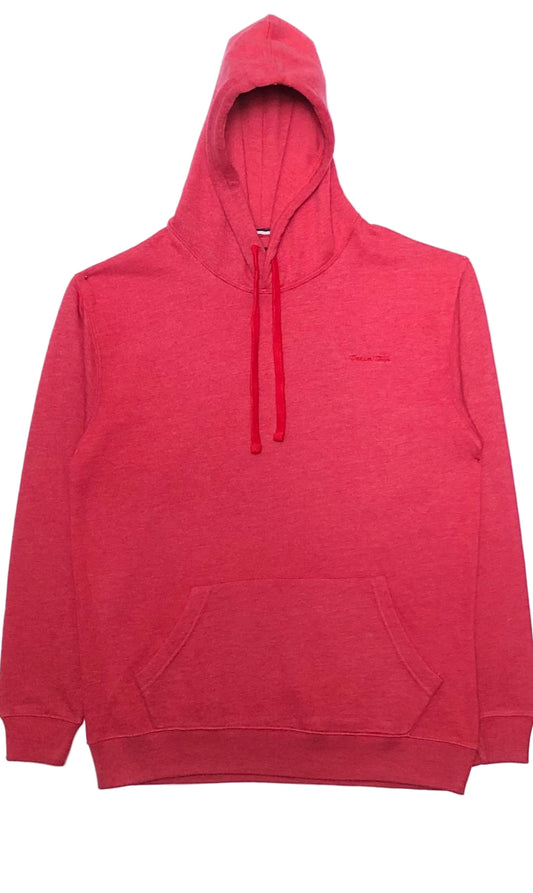 Red hoodie on a white background